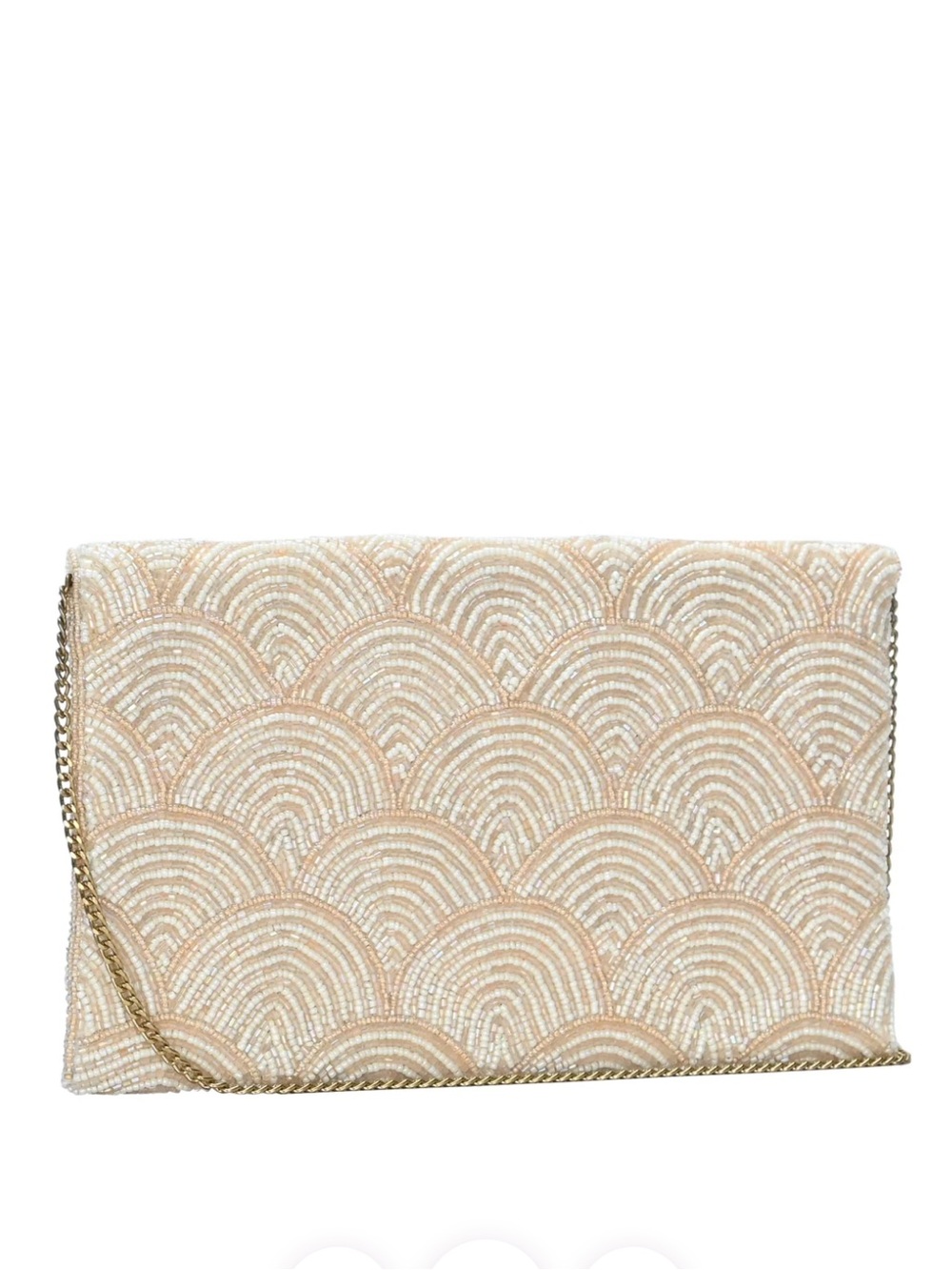 NWT Antik Kraft Beaded Zoyaa Clutch